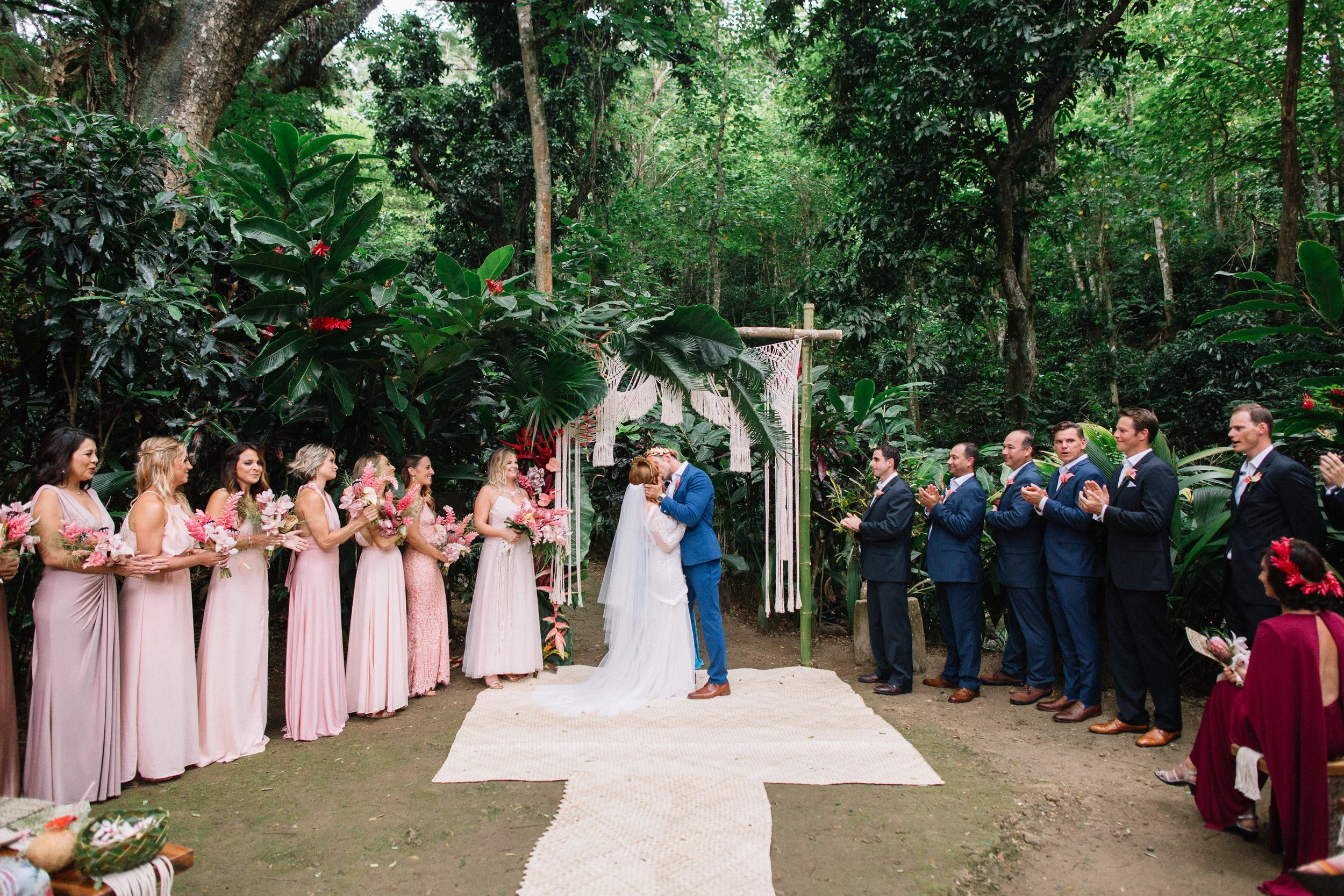 Fiji Wedding Featured in The Knot Magazine