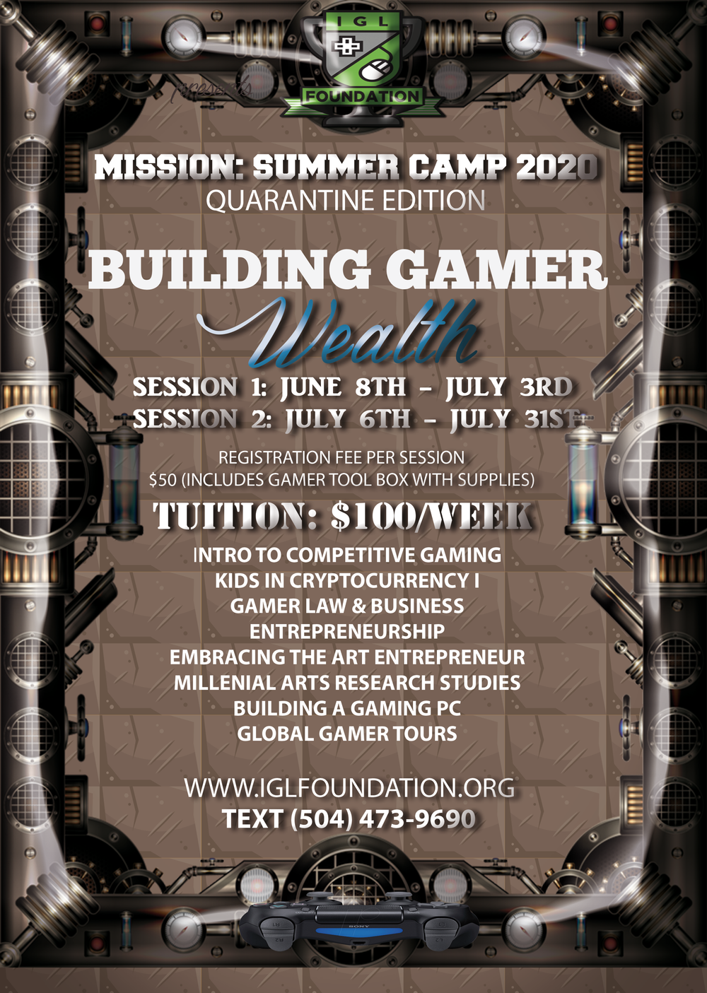 Summer Camp 2026 — IGL Foundation