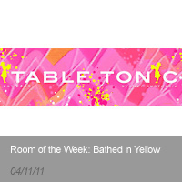 Table Tonic | Room of the Week: Bathed in Yellow