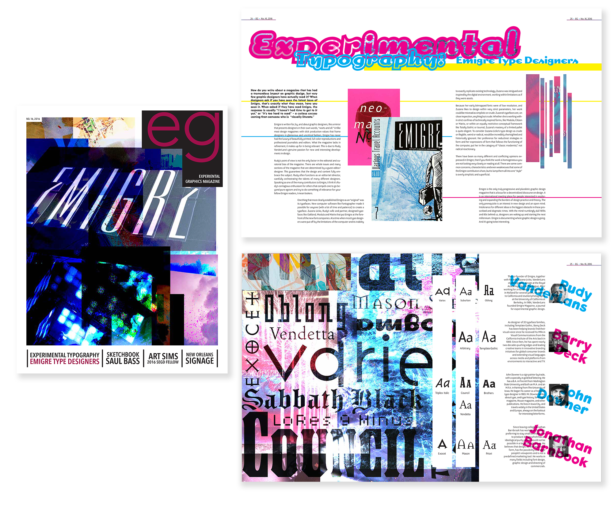 Magazine Spread Design