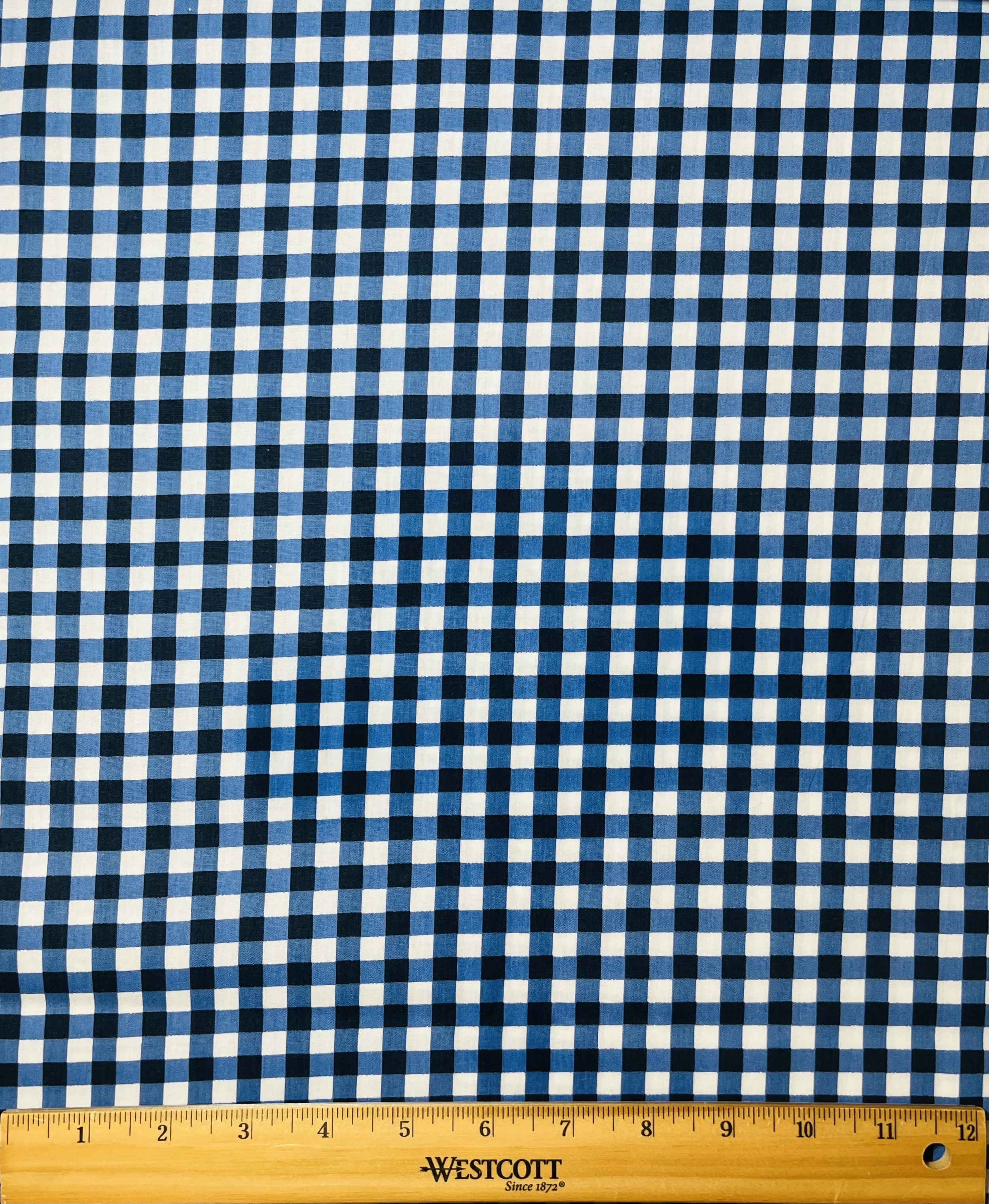 Navy Blue Gingham