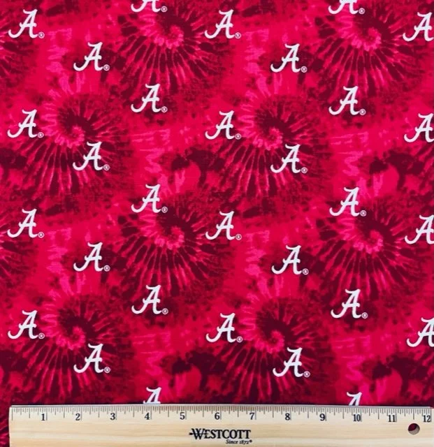 Alabama - Red Tie Dye