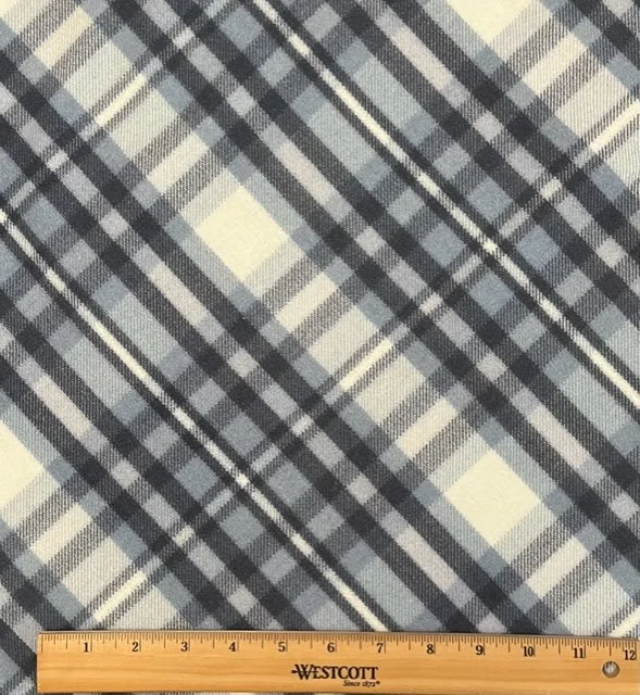 Smokey Blue Plaid