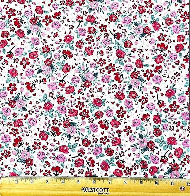 Tiny Roses and Hearts