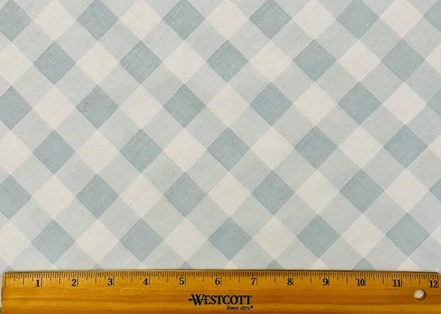 Pastel Blue Check