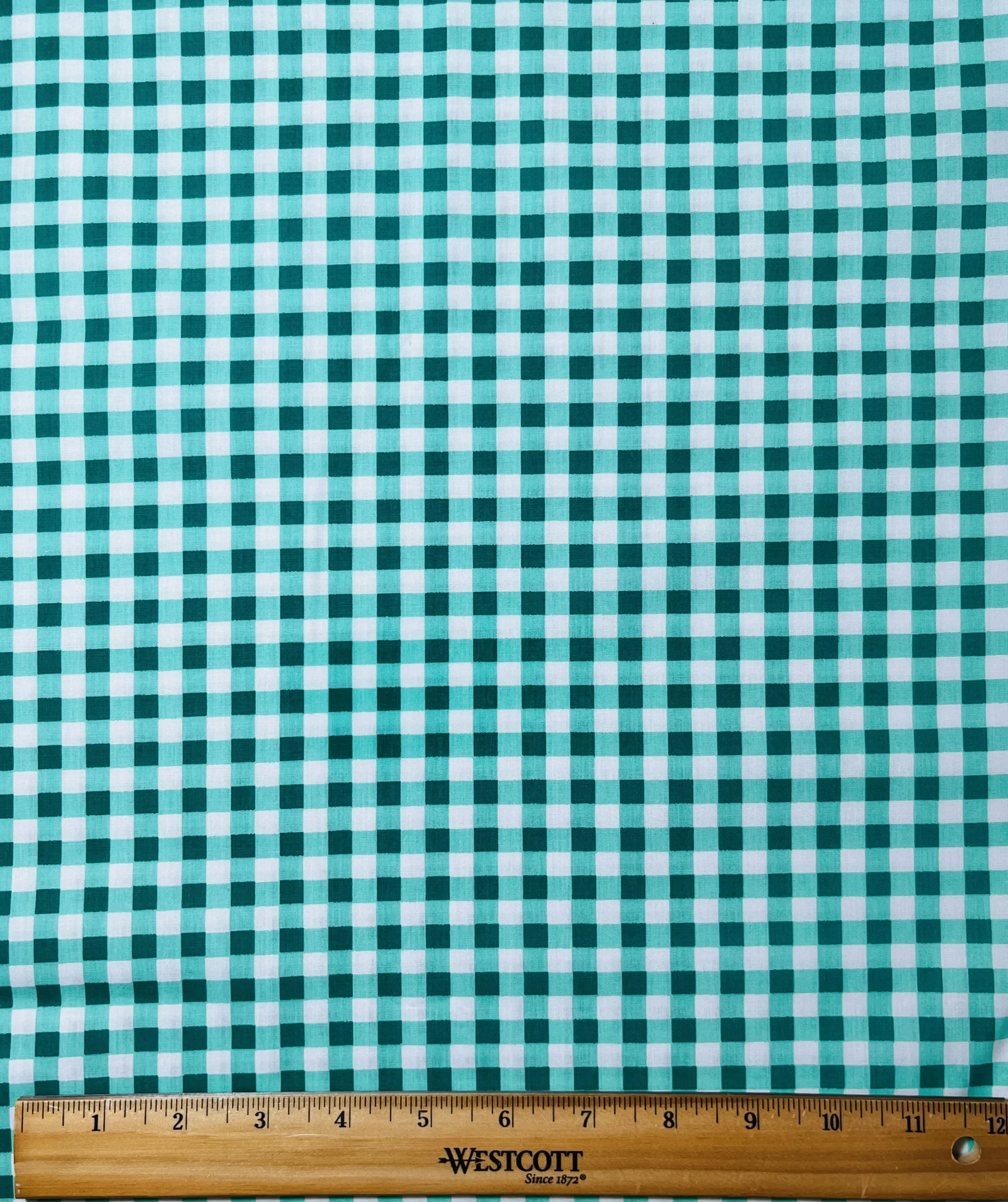 Bright Green Gingham