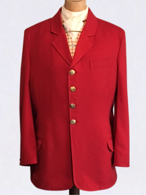 Traditional Style Hunting Jacket - Red
