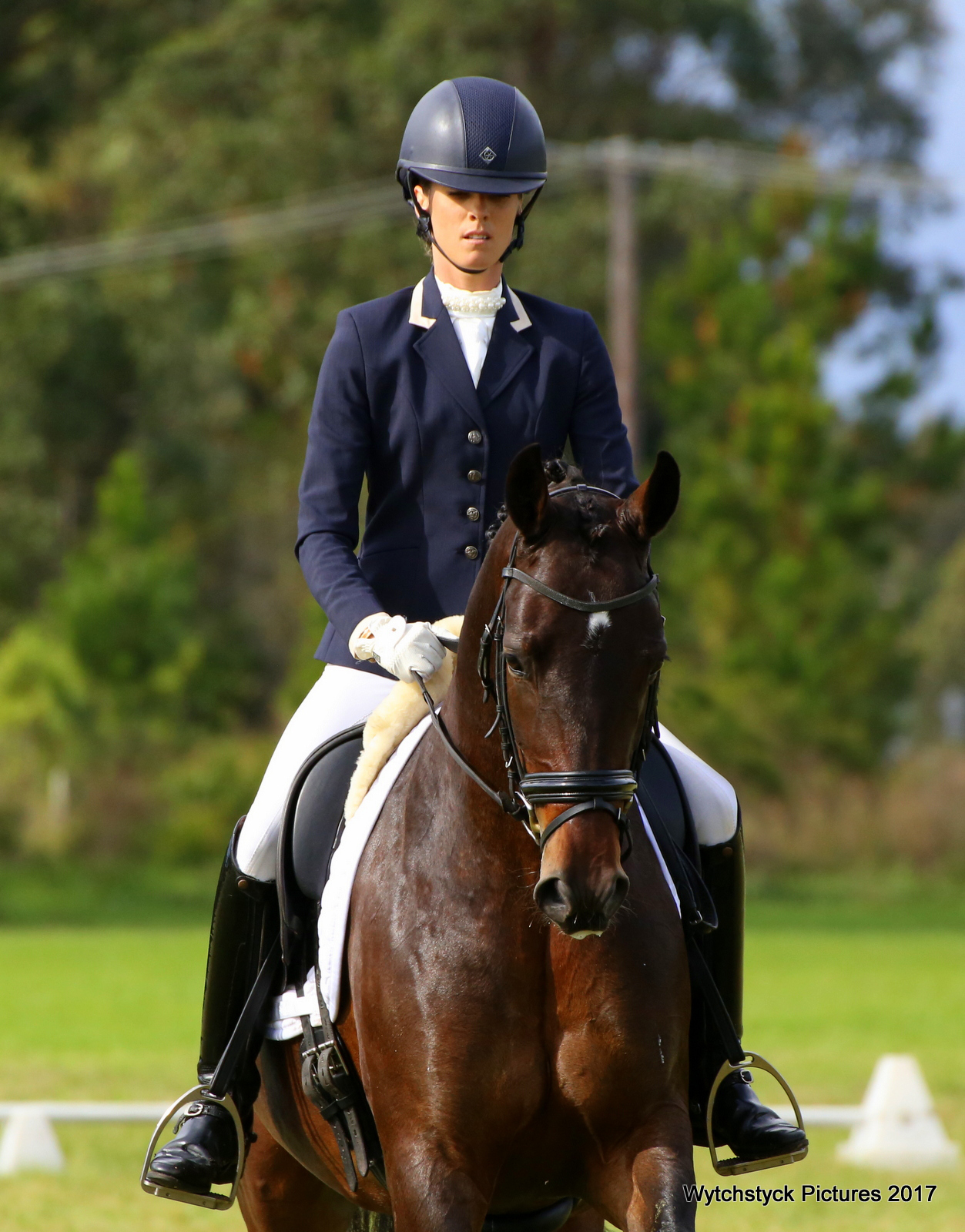Andrea Bank:  Dressage Hunter Valley, Australia