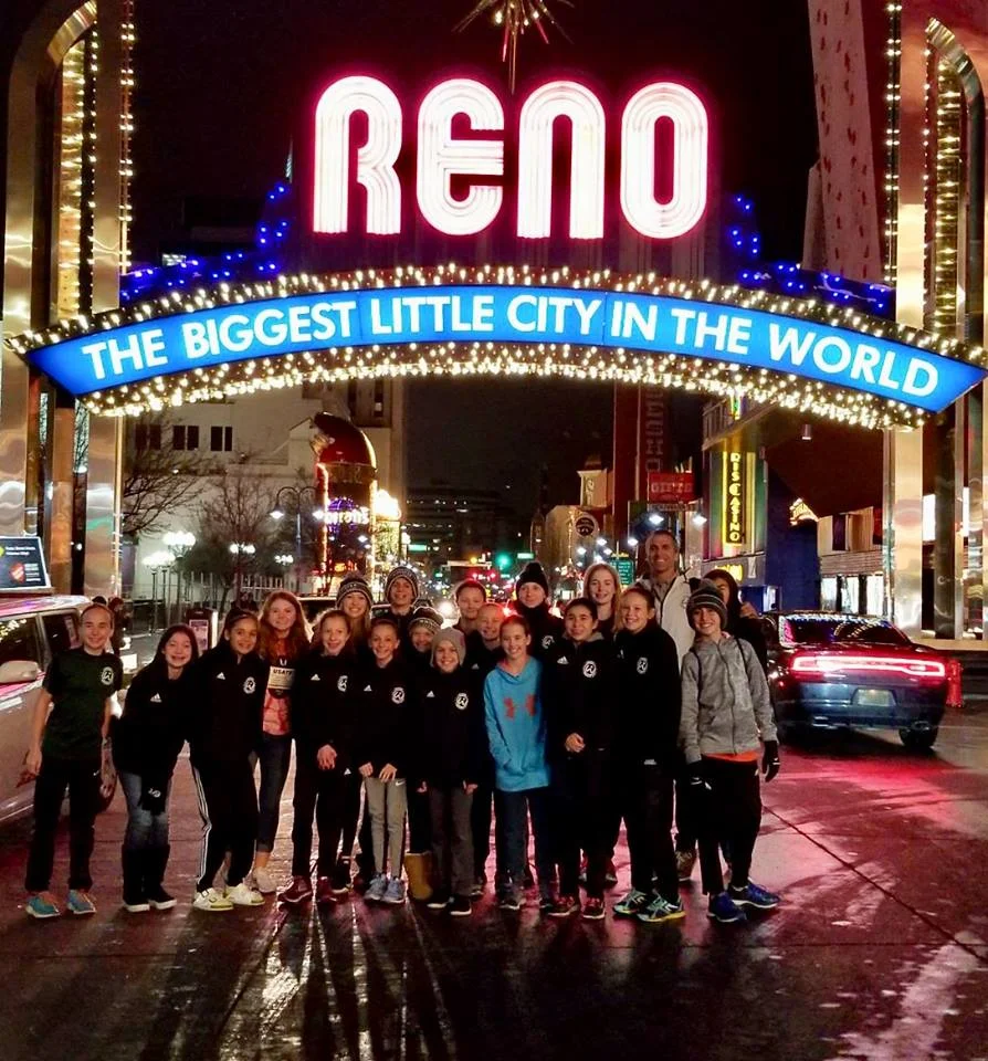 Just yesterday, or so it seems, we were running into the middle of the street in Reno, Nevada to take this photo.