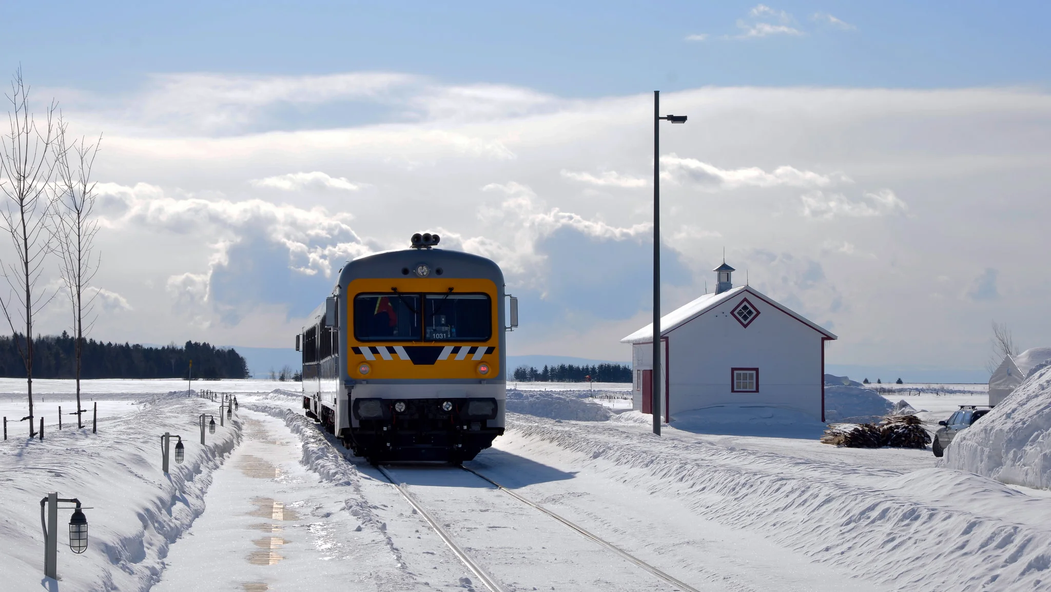 Polar Express on the way to LeMassif