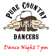 Line & Partner Dance Night, 7-10:30 pm, Lessons 7:15 pm, Click on date for dance info, directions, and more!
