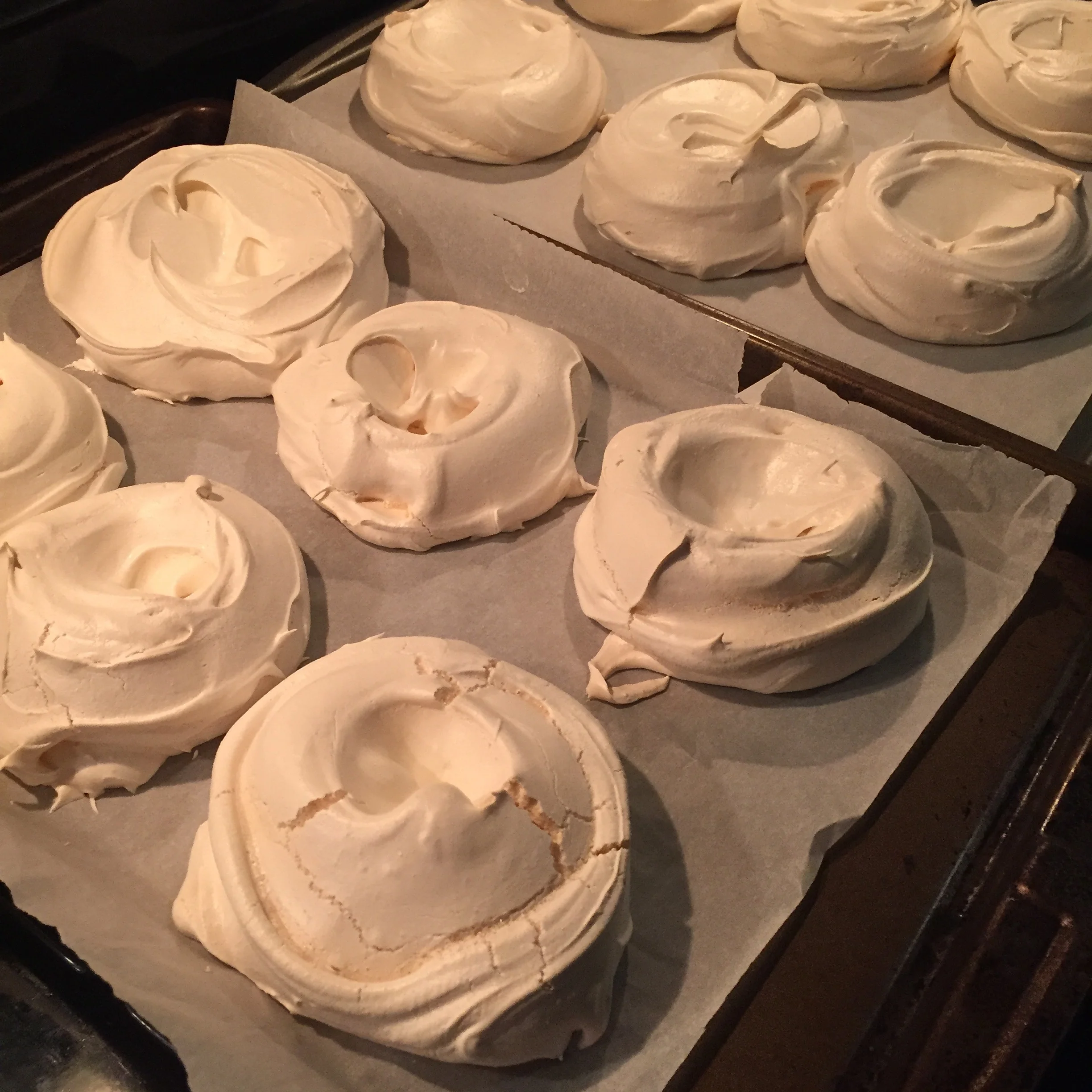 Schaum Tortes for Easter