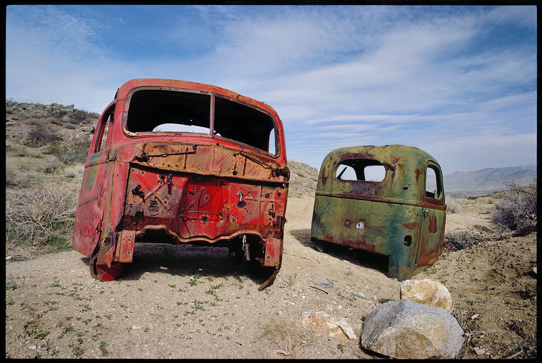 Old Trucks, Red Mountain, Ca. 