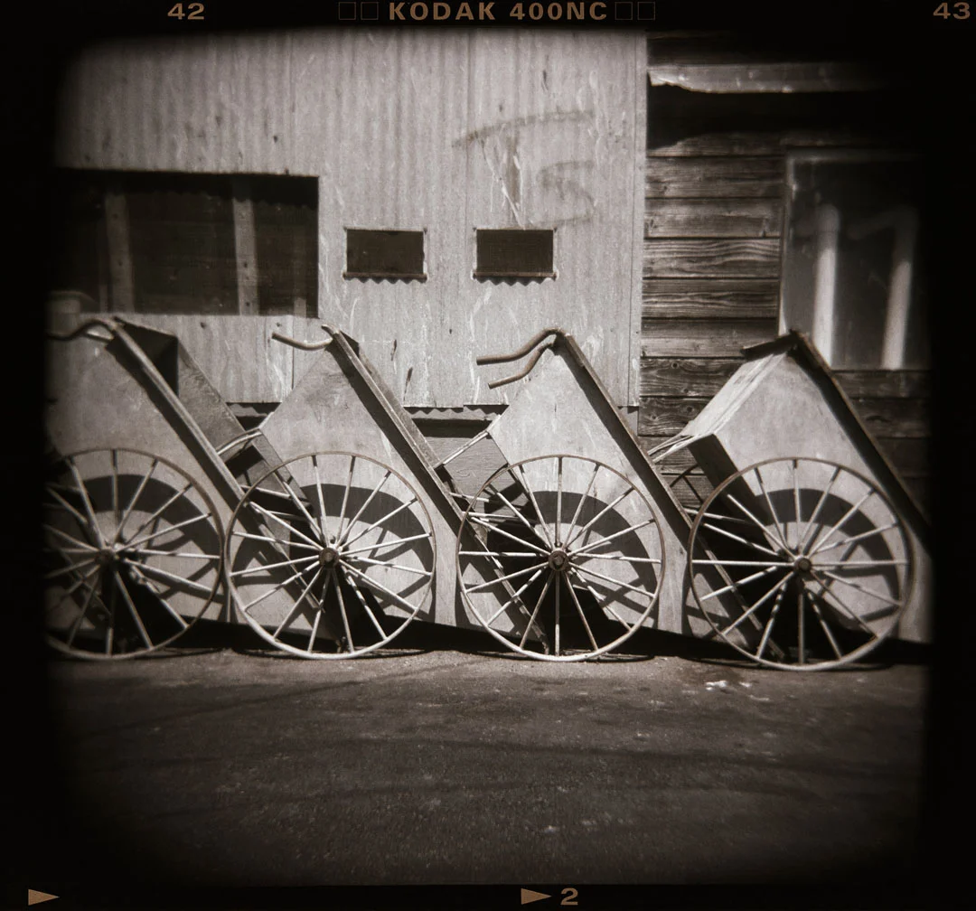 Carts, Fisherman's Wharf, Monterey, Ca.