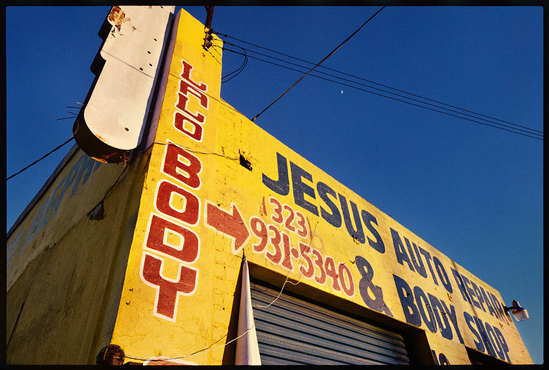 Jesus  Auto Body, West Adams, L.A.