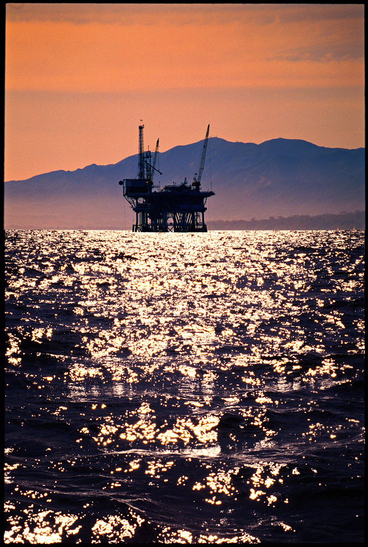 Oil Derrick, Santa Barbara Channel