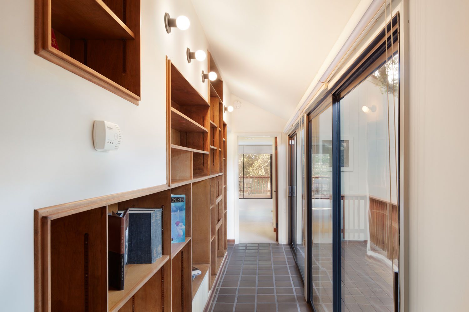 Hallway with Bookcase