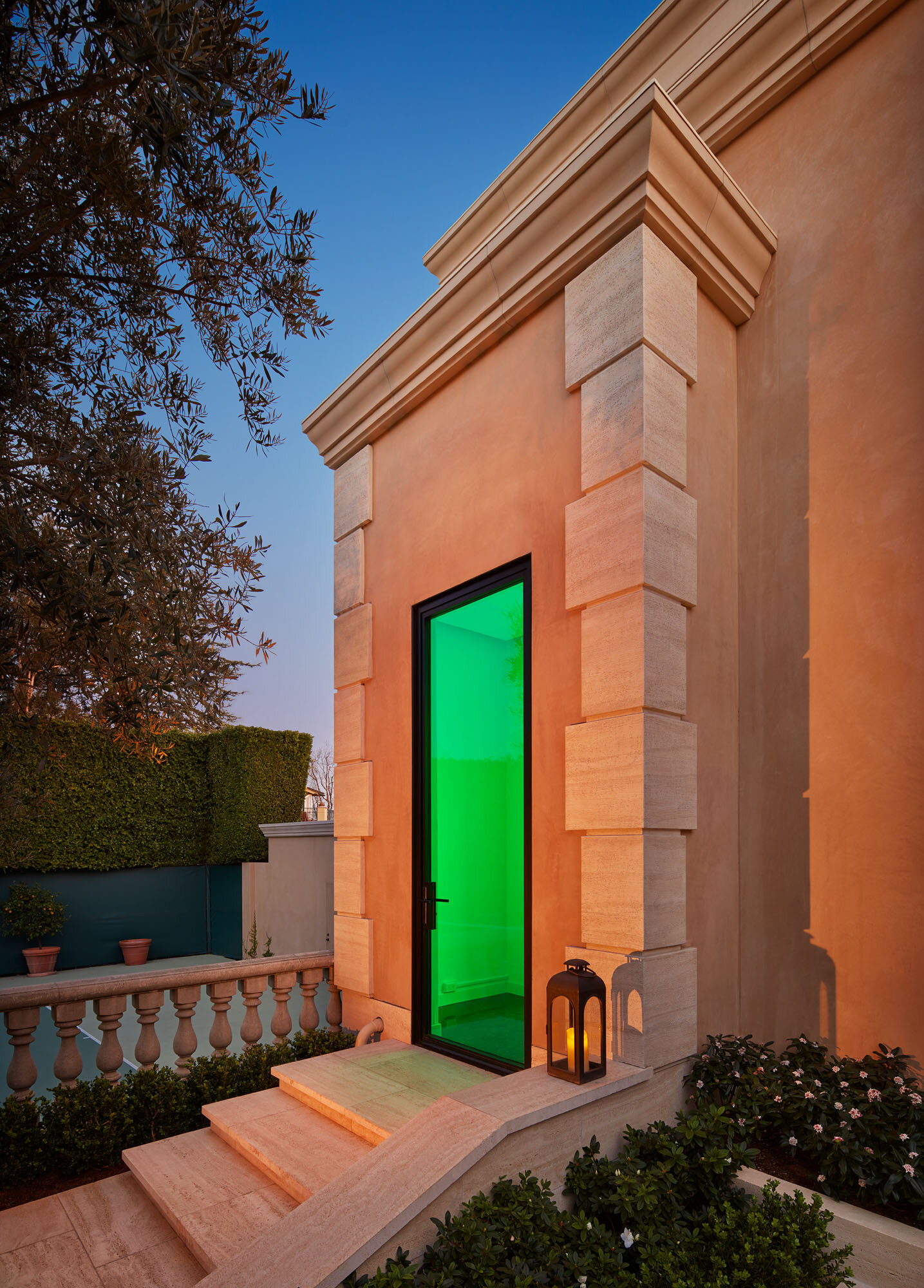 Exterior Door leading to James Turrell installation