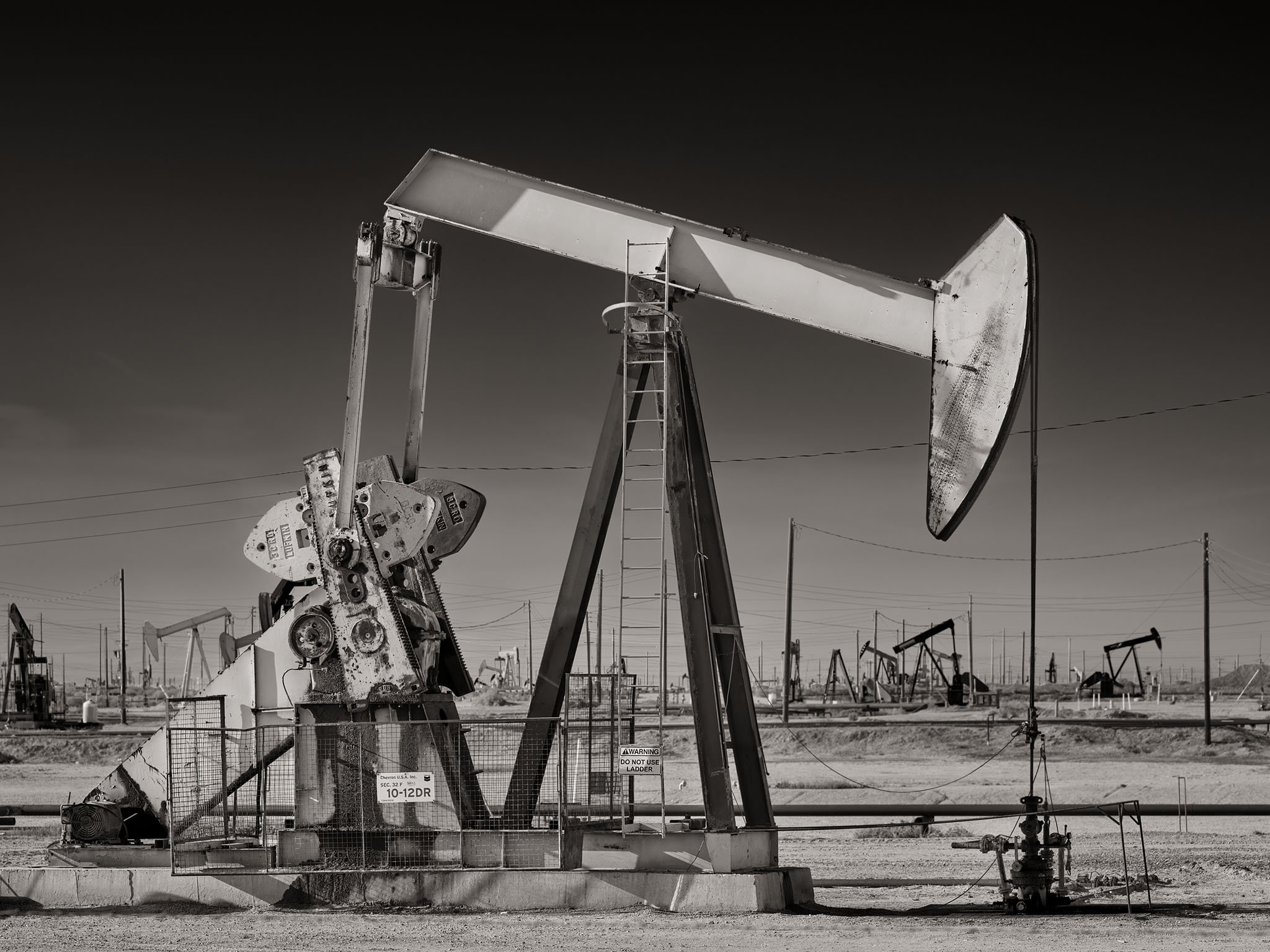 Derricks, Lost Hills Oil Field