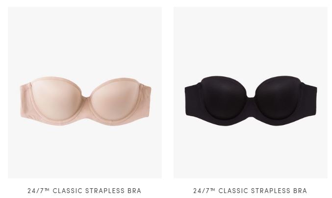 Shop the thirdlove 24/7 strapless bras here ! the run up to a size 40 F!