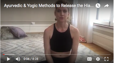 Ayurvedic & Yogic Methods to Release the Hiatal Hernia & relieve GERD, Asthma & Heart Palipatation 