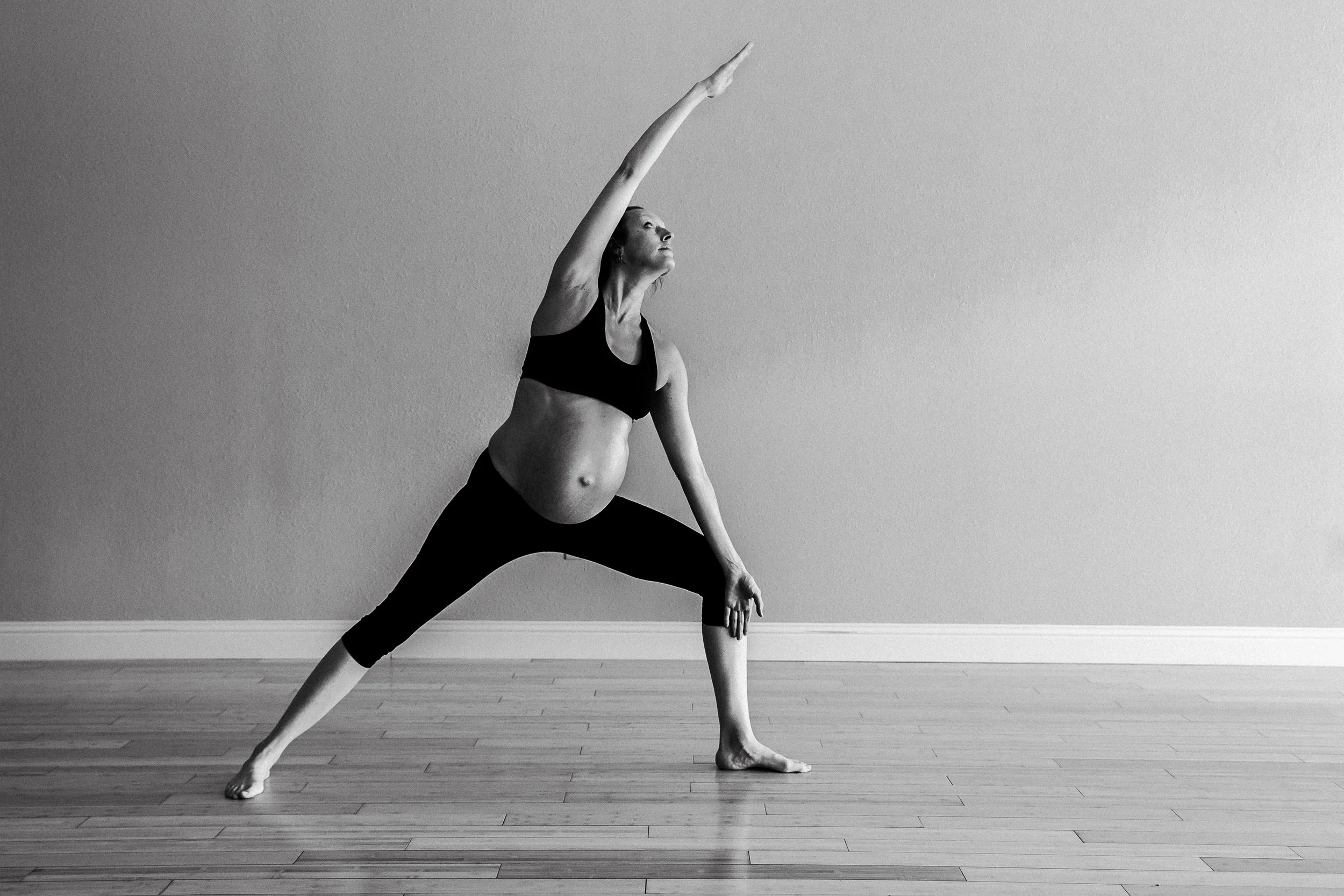 Yoga Maternity Photography Fort Worth Texas