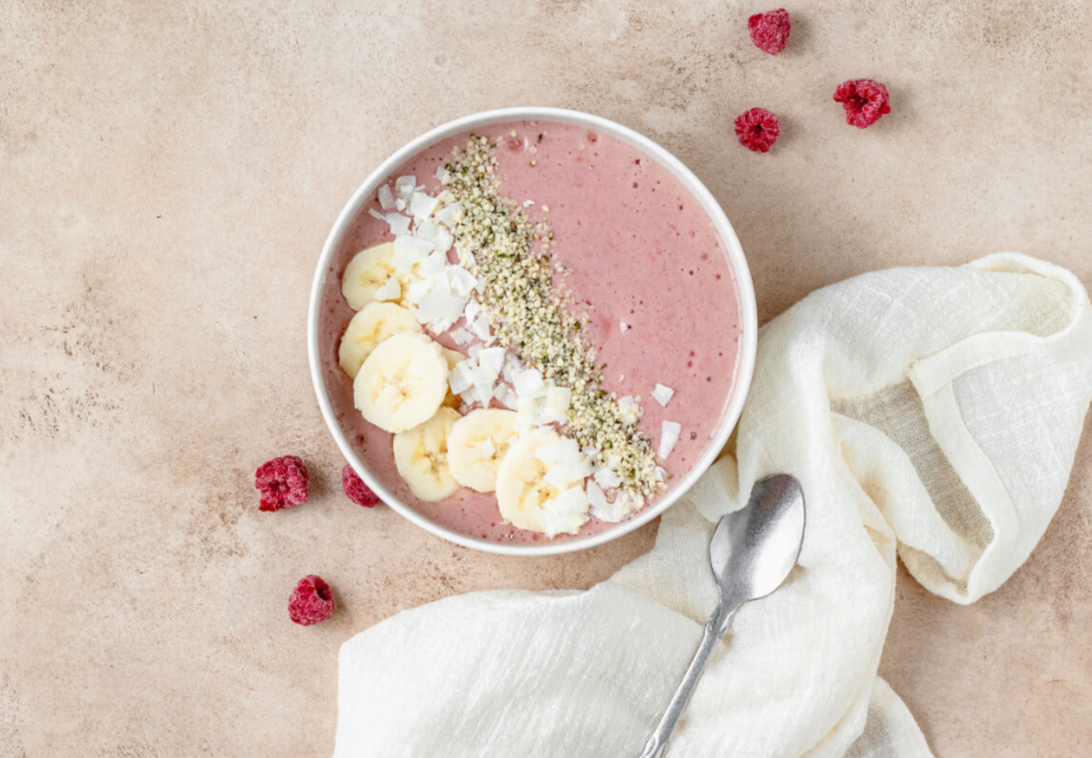 Recipe of the Month - August 2026: Raspberry Banana Smoothie Bowl