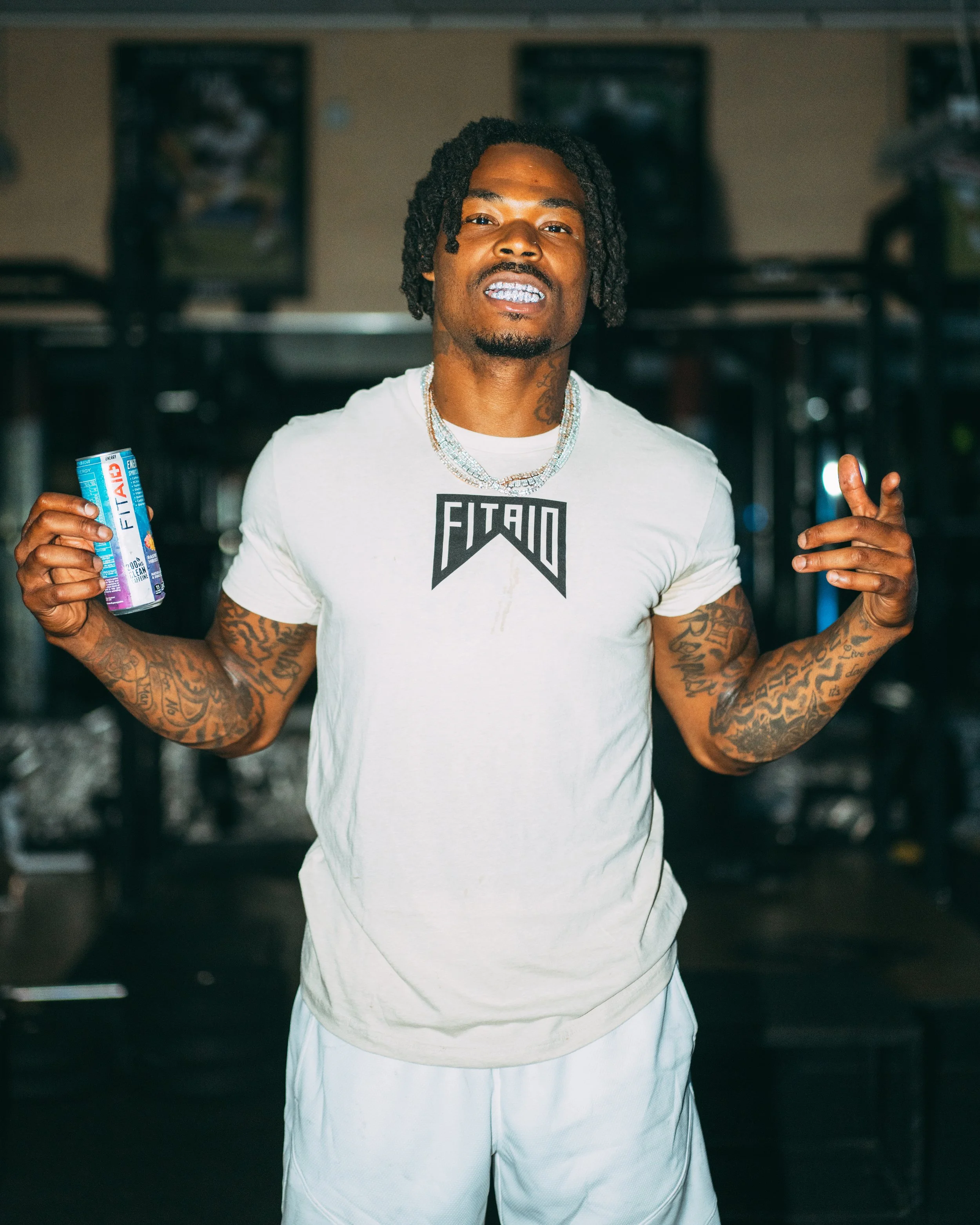 T-shirt graphic for FITAID