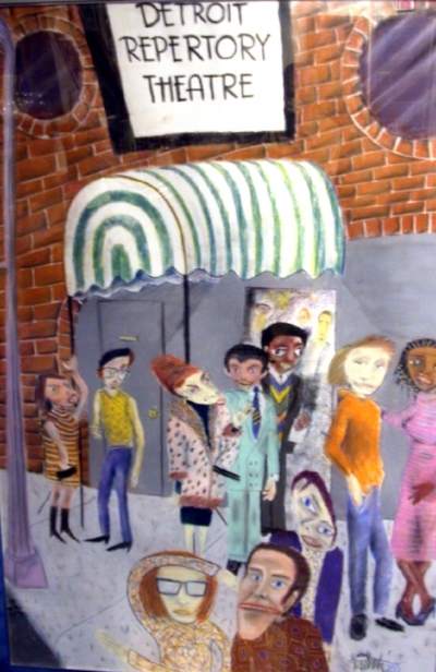 Painting of the Rep by jerome ferretti