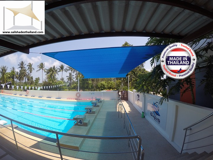 Shades at the International School of Samui by www.sailshadesthailand.comwww.sailshadesthailand.com