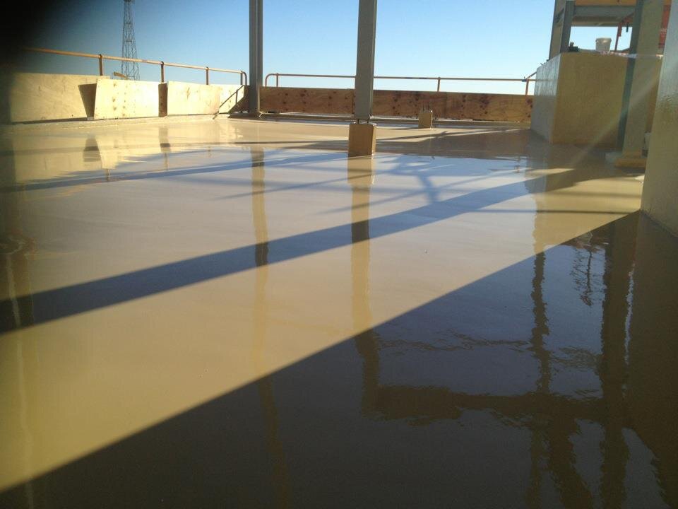 Chemical Processing Plant Floor Lining Sail Shades Thailand