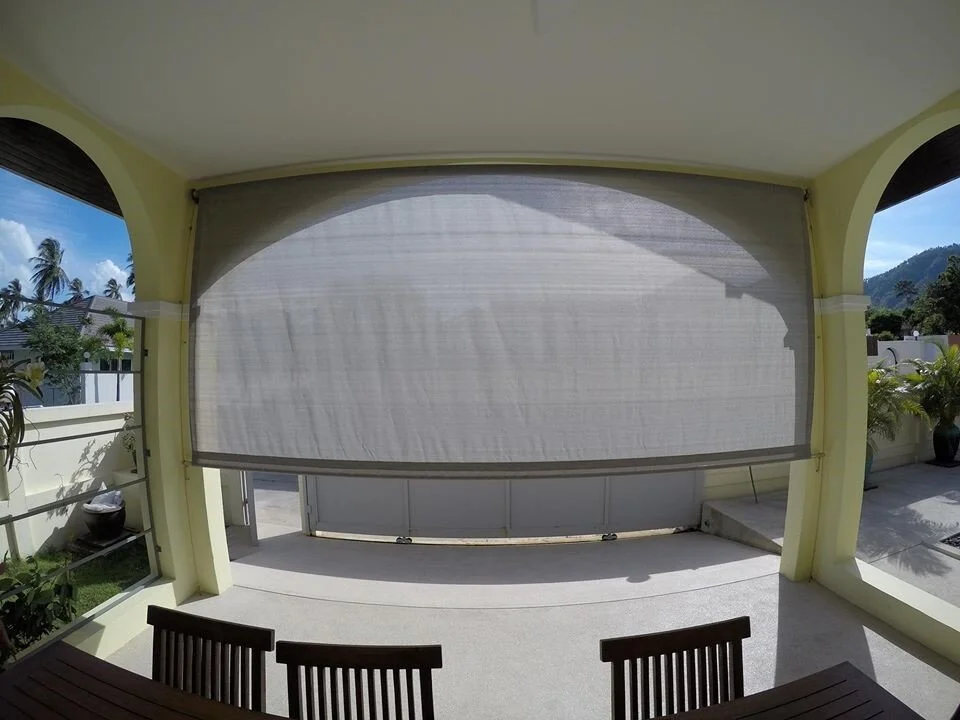 SST Construction & Shades Outdoor Roller Blinds