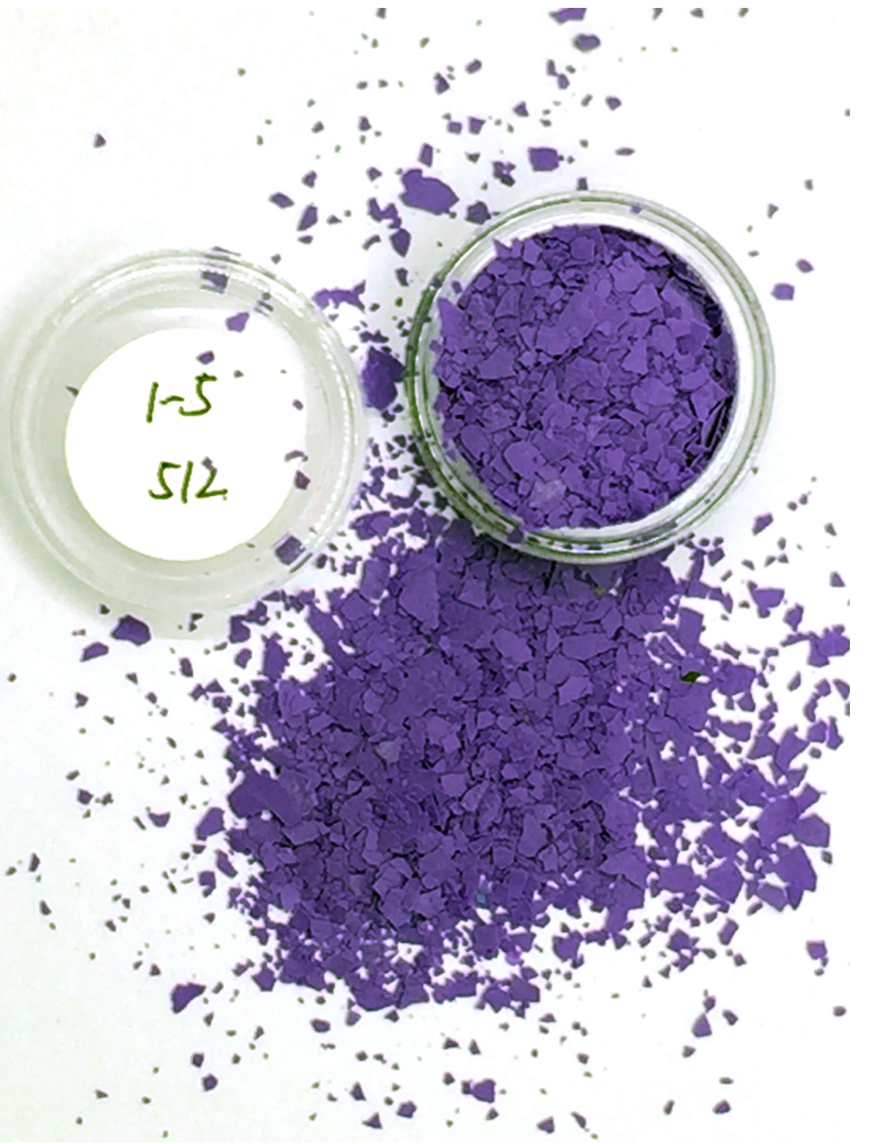 Glass Flake Epoxy Flooring - Purple