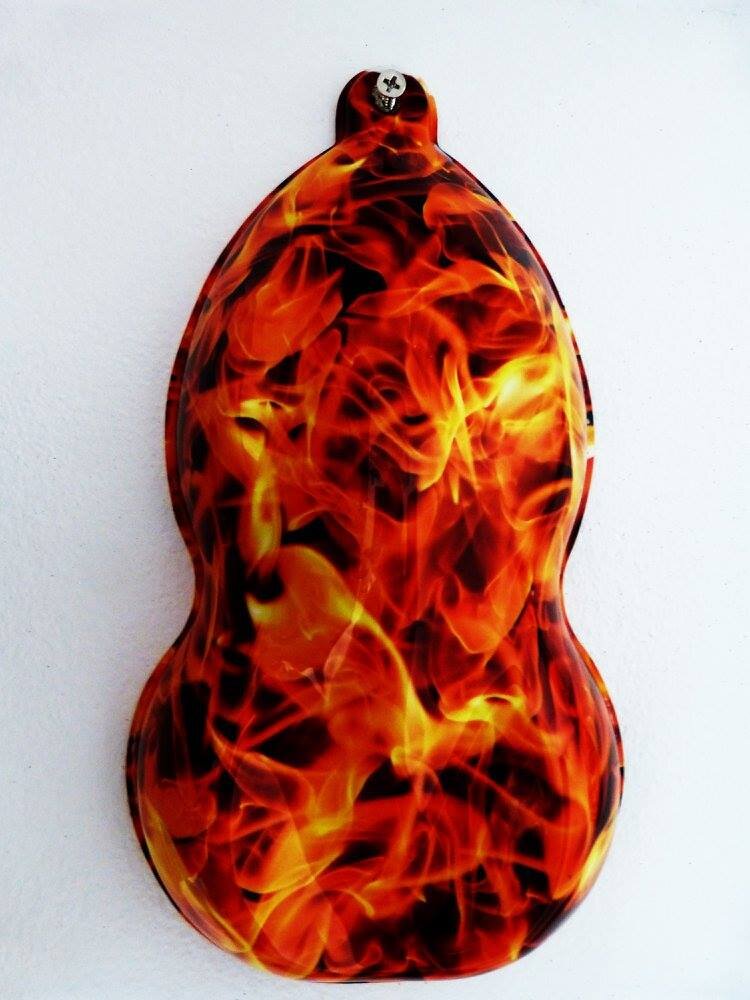Custom Paint Hydro Dipping Flames