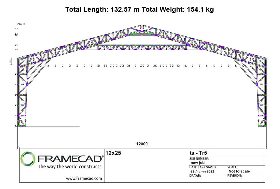 Commercial Greenhouse CAD Designs Thailand