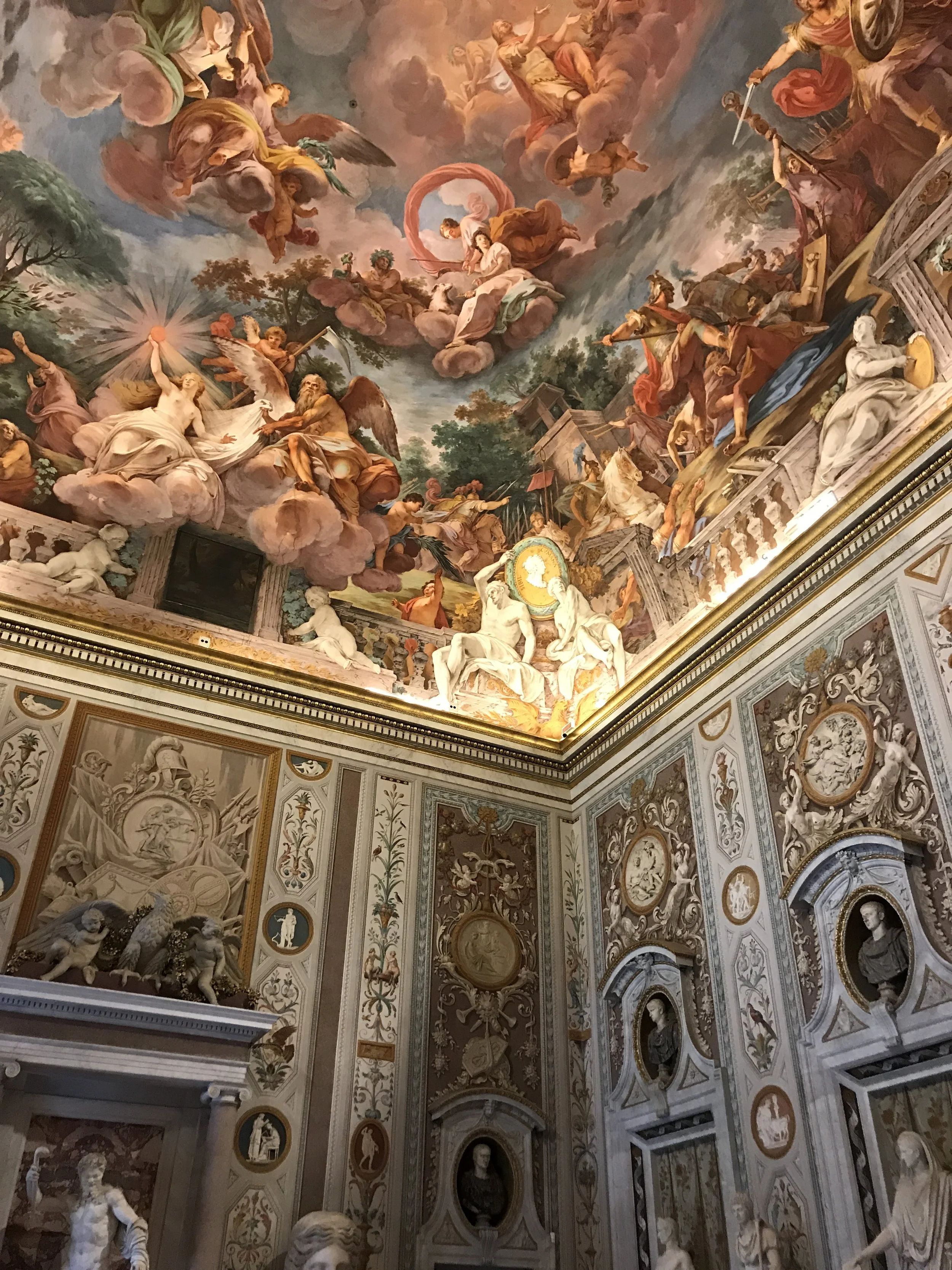  The Borghese Gallery sits not far south of the catacombs, and is known for its extravagant collection of art. 