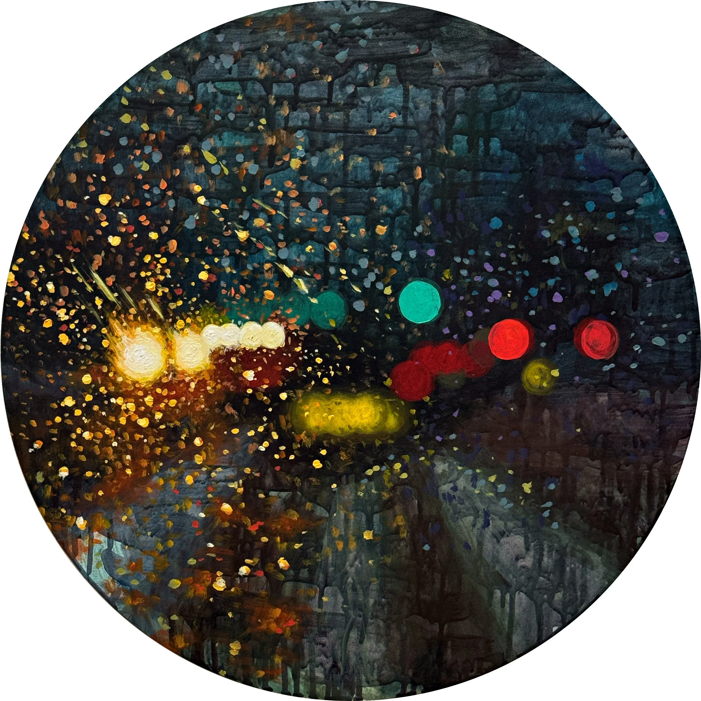  Hit The Road  24” x 24” x 1”  Acrylic on wood  available 