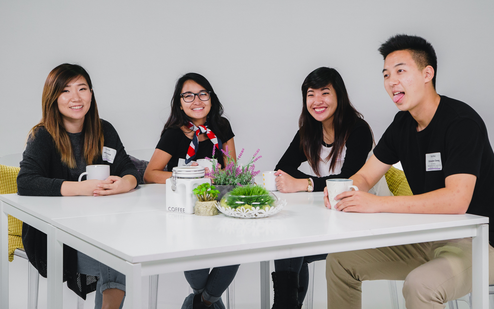 ISA interns sitting in!