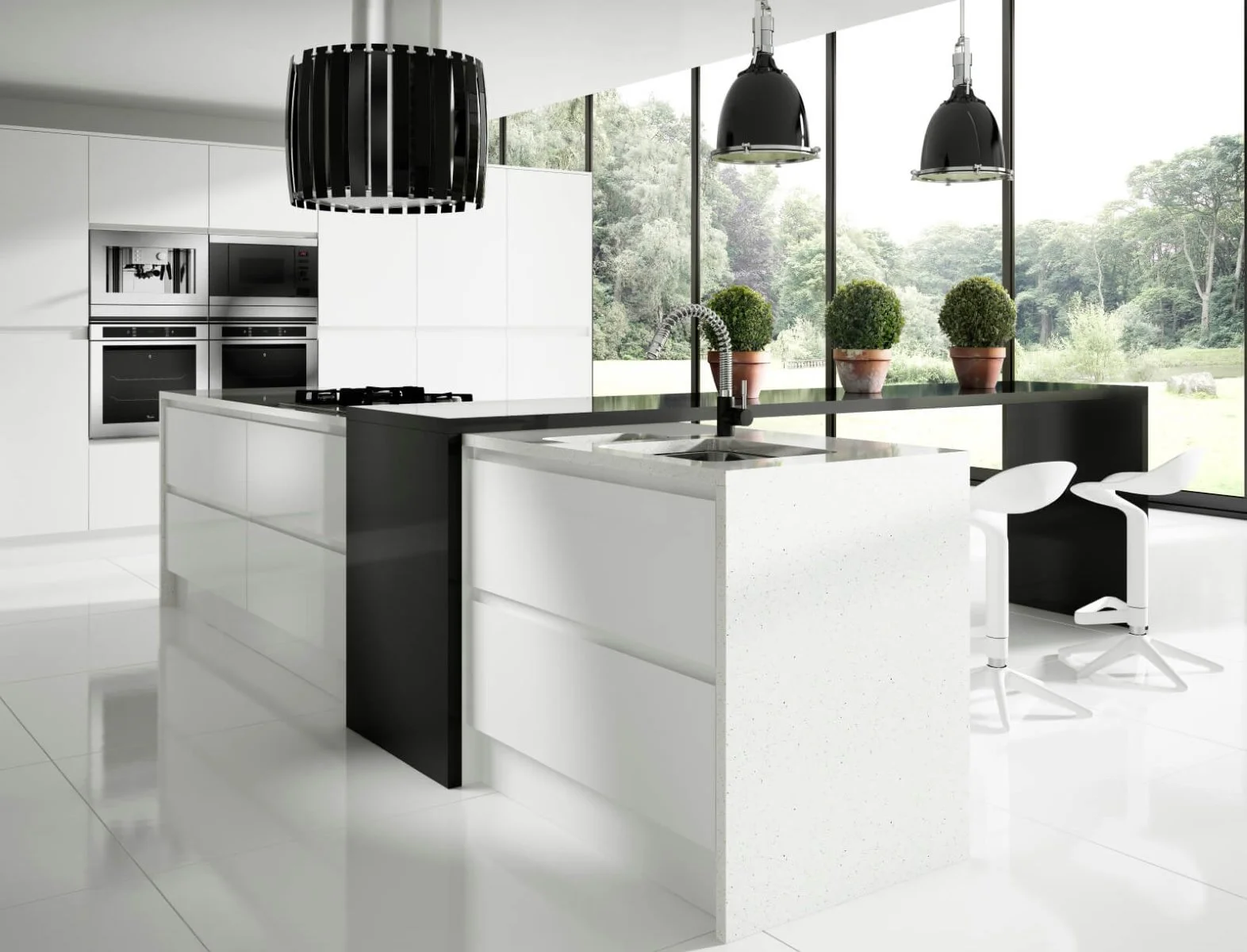 White kitchens that are anything but boring!