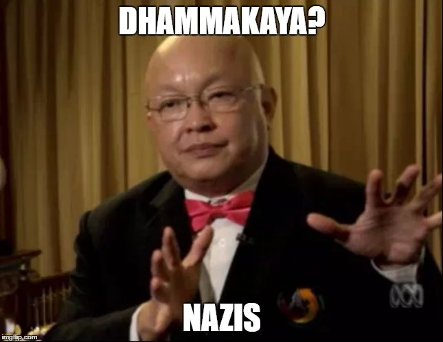 Dr. Mano criticizing the temple he was a part of for 19 years. 