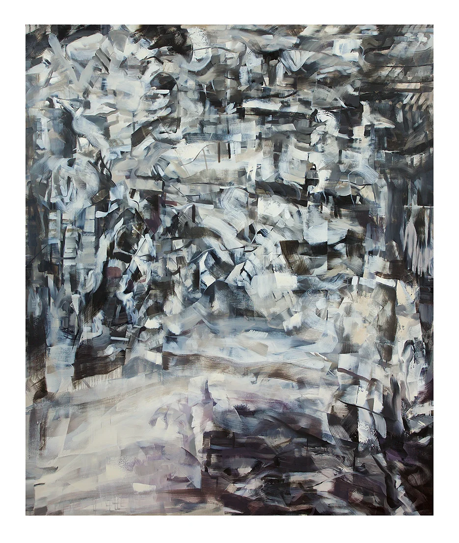 Louis Savage Kintsukuroi (Lateral Inhibition) Oil on Linen 190 x 160cm