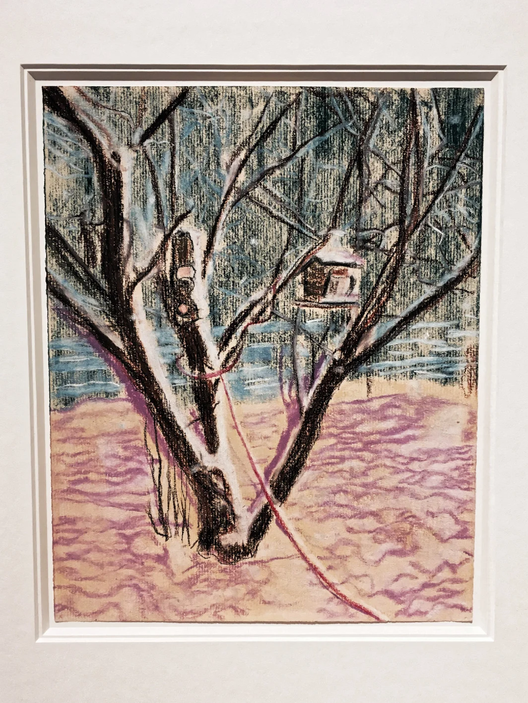 Peter Doig in House Work at Victoria Miro Mayfair