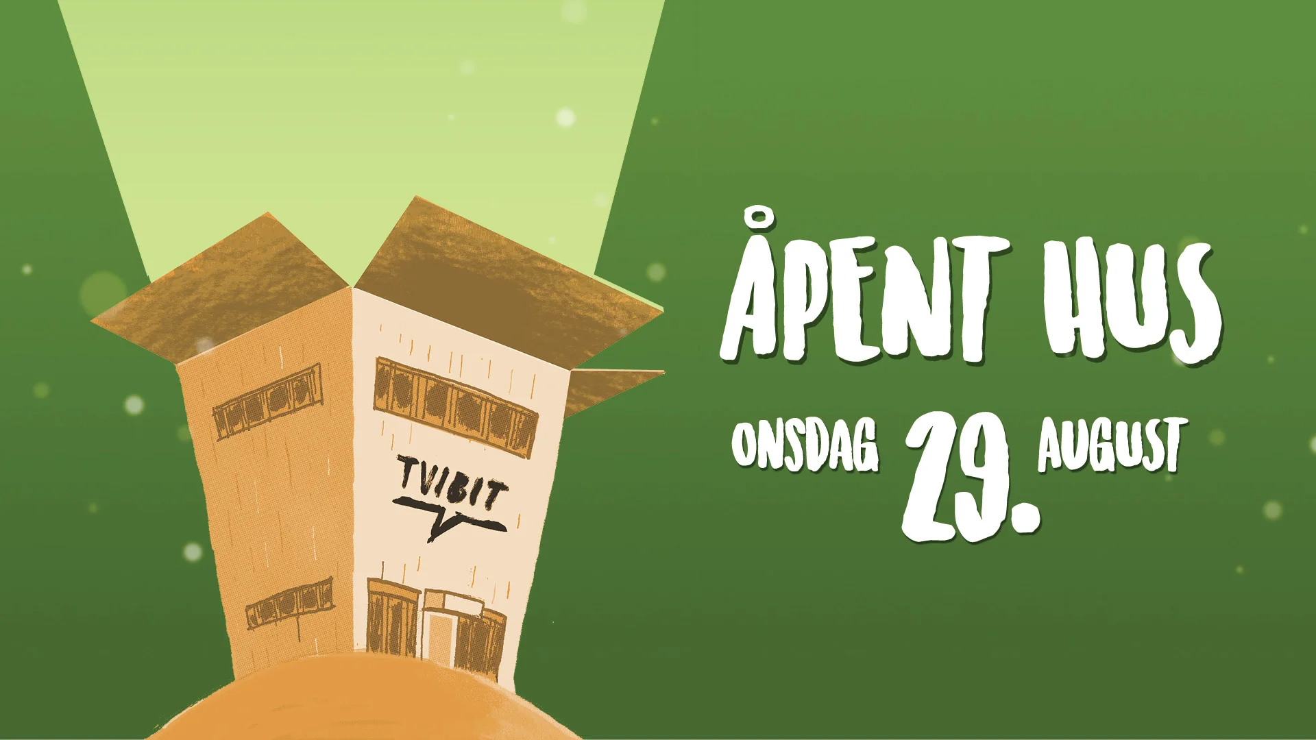 Velkommen til Åpent Hus 29.August!