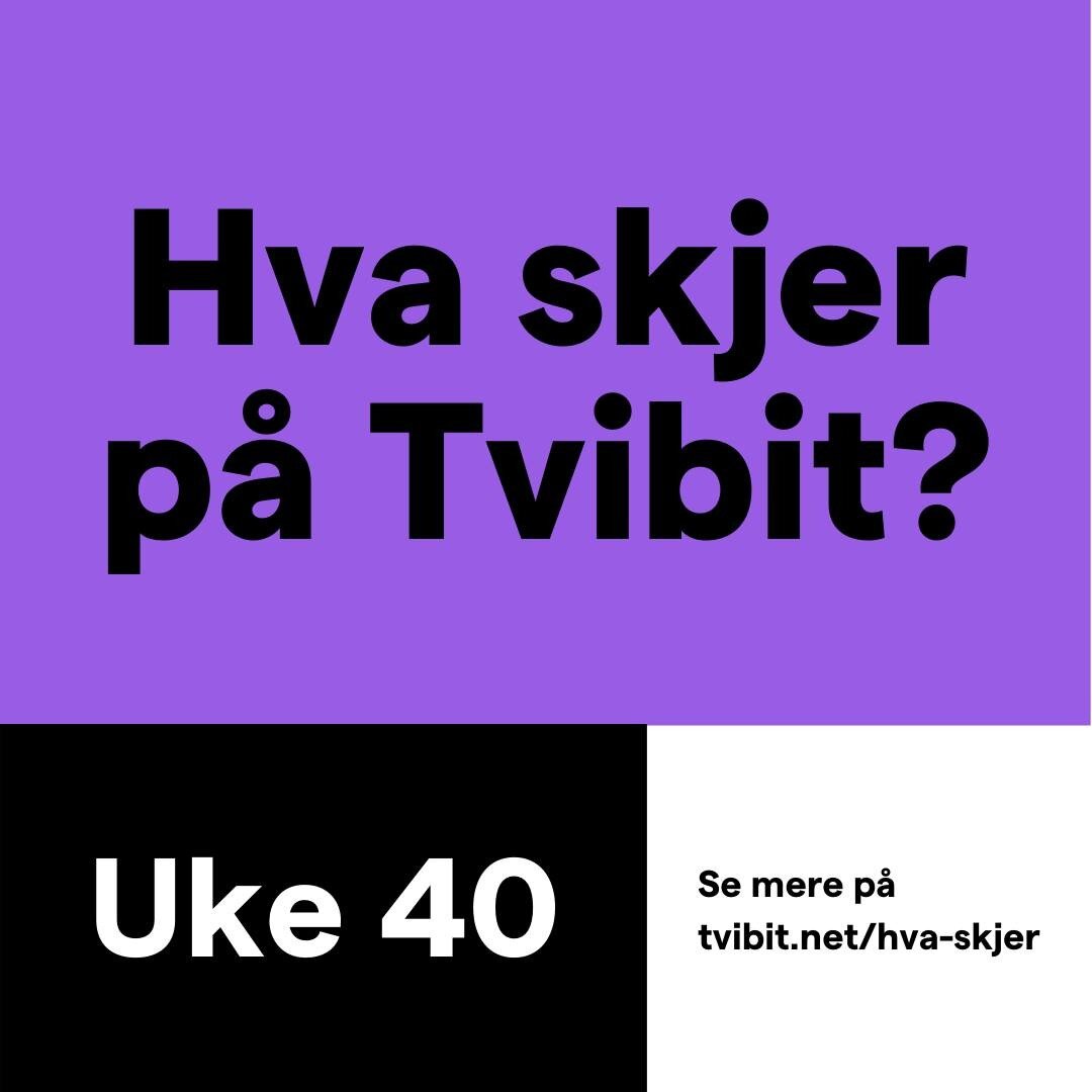 Hei hei, god mandag!
Denne uken er vi i full fart med mange aktiviteter. Se listen her ⬇️

1. Tirsdag kl. 17-20 er det oppstart av Kreativ Tirsdag!

2. Onsdag kl. 16:00-20:00 er det Spillonsdag p&aring; Discord
3. Torsdag kl. 15:00 er det Utstillings