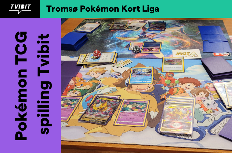 Pokémon TCG spilling på Tvibit