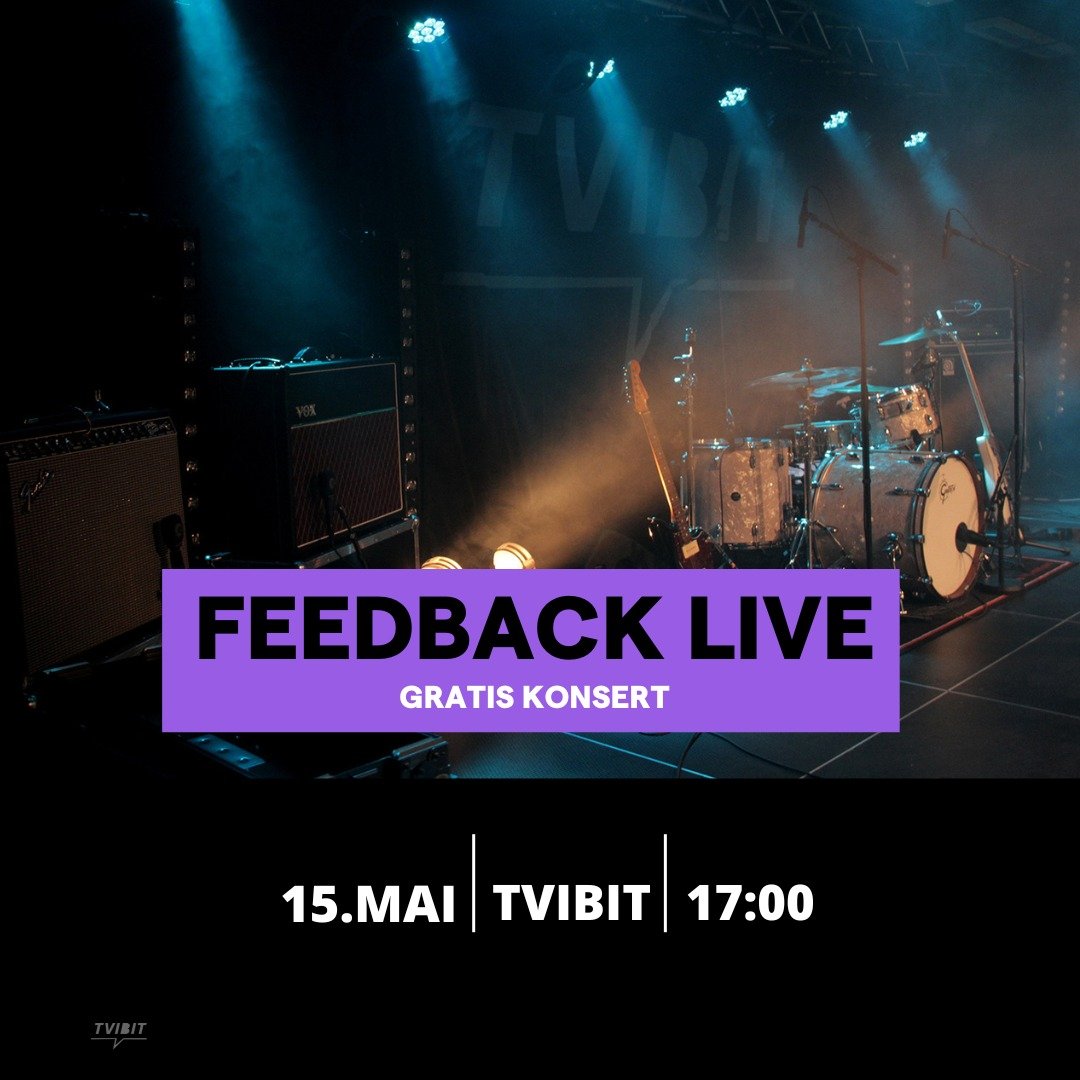 Vi inviterer til Feedback Live onsdag 15.mai! Her f&aring;r artister og band muligheten til &aring; vise seg frem for publikum og et fagpanel fra musikkbransjen lokalt. Alle f&aring;r feedback p&aring; sin opptreden backstage. Bli med &aring; heie fr