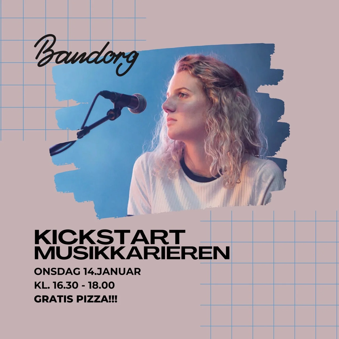 🎼Onsdag 14.januar f&aring;r vi bes&oslash;k av @pepperonikaa fra @bandorg som skal snakke litt om musikkbransje. Hun driver musikkselskapet &laquo;Sounds Like Honey&raquo;, hvor hun jobber med artister som Hedda Mae, Iris Caltwait og Markella. Som a