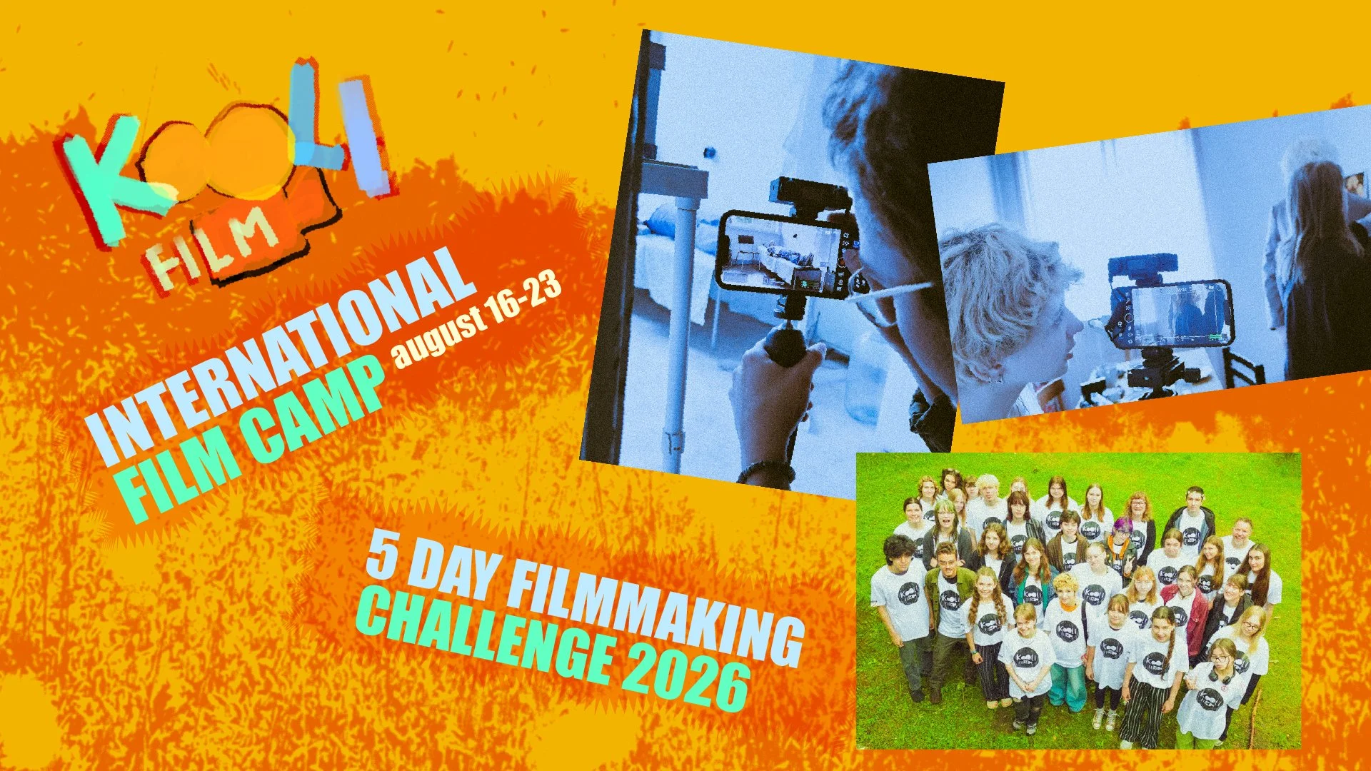 Søknadsfrist KOOLIFILM International Film Camp 2026