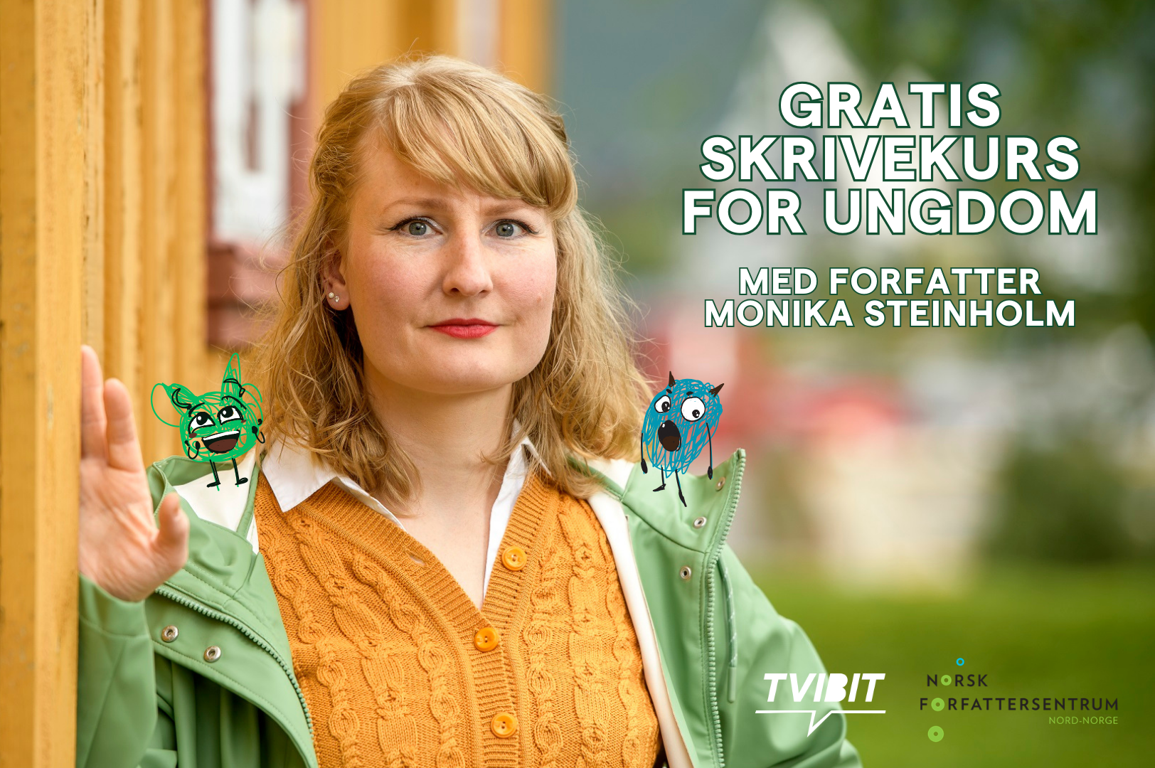 Gratis skrivekurs for ungdom 15 - 25 år!