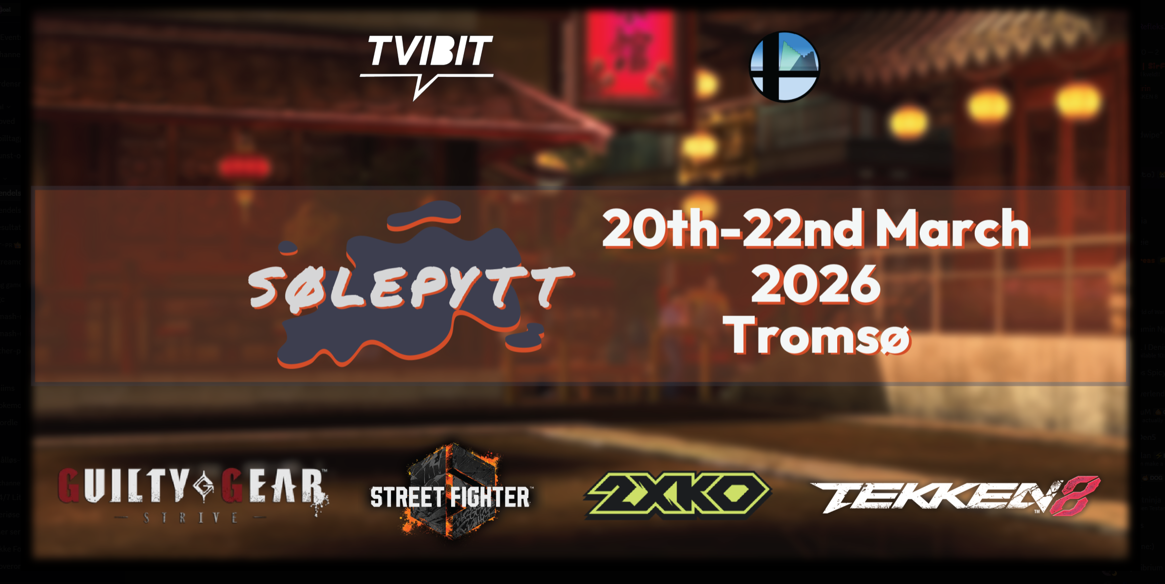 SØLEPYTT fighting game tournament with TFGC